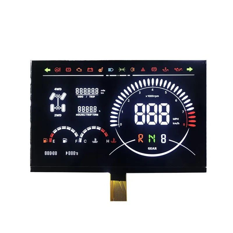 Segment moduł wyświetlacza LCD