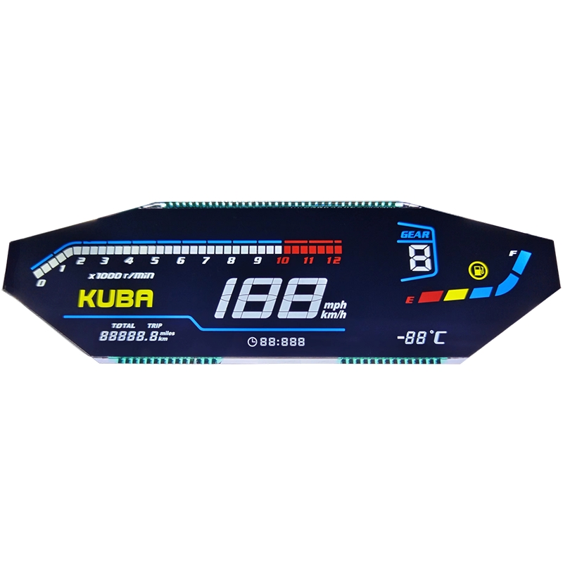 Segment LCD dla motoryzacyjny